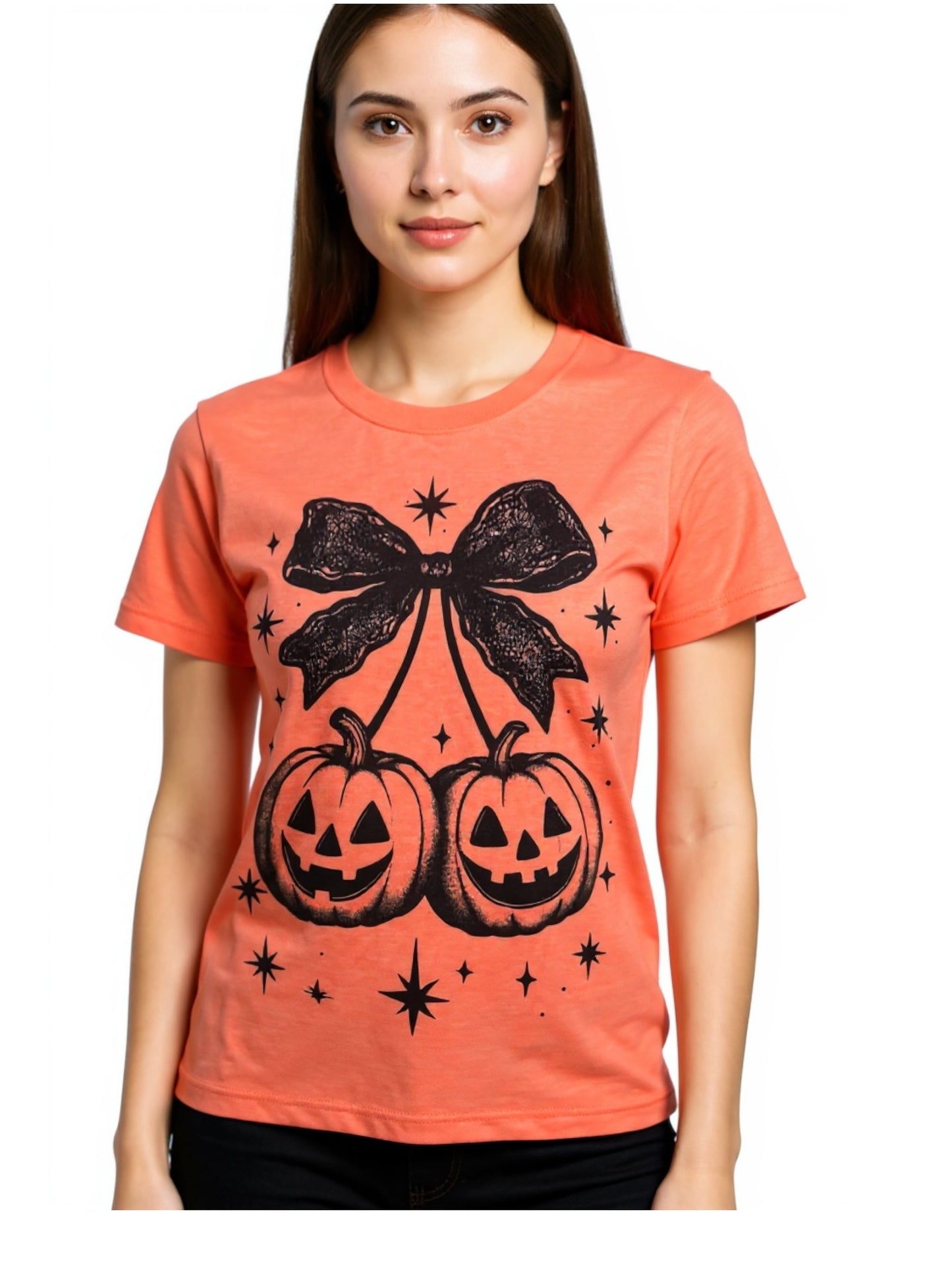 Pumpkin bells with bow
