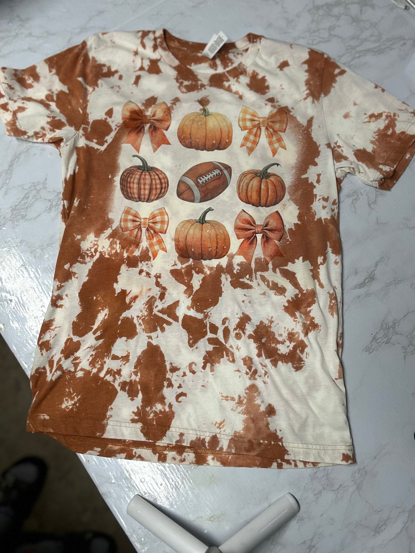 Pumpkin and football