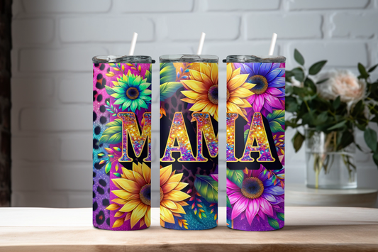 MAMA Rainbow Flowers