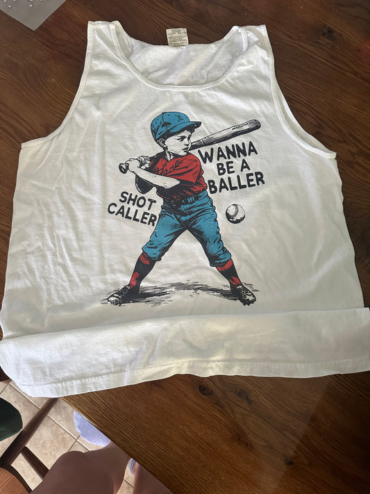Wanna be a baller shot caller