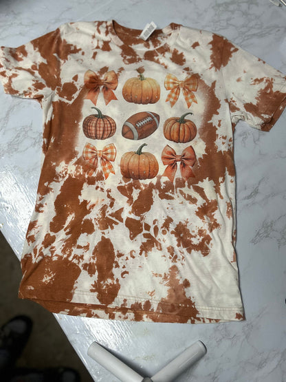 Pumpkin and football